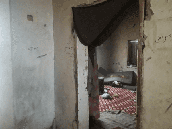 a displaced family lives tough life conditions!
