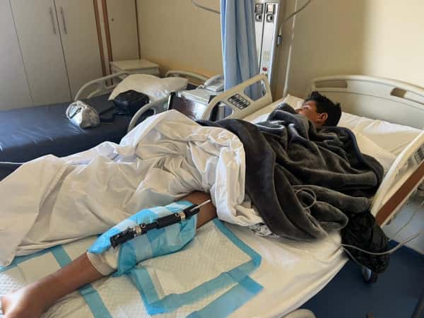 Mohamamd needs your help to be able to move!