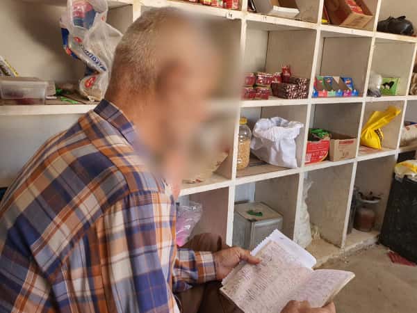 Ahmed suffers from vision problems, and with our support, he can regain his sight.