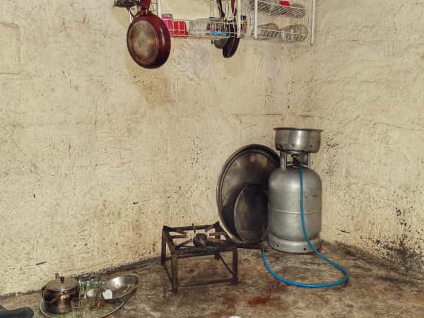 A family in a miserable situation