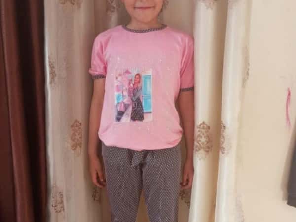 Etidal, an orphan girl from Gaza