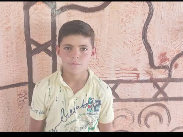 Youssef is an orphan child from the city of Aleppo.