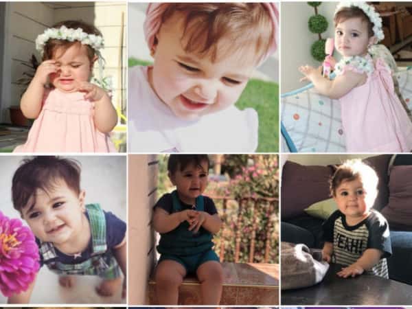 العام الأول لطفلتي توليب🌷