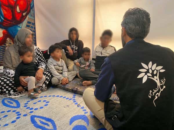 Nine people live in deplorable conditions