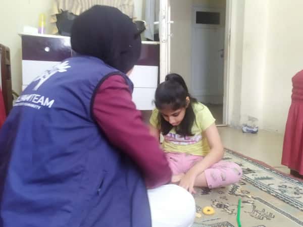 A Girl Suffering From Epilepsy