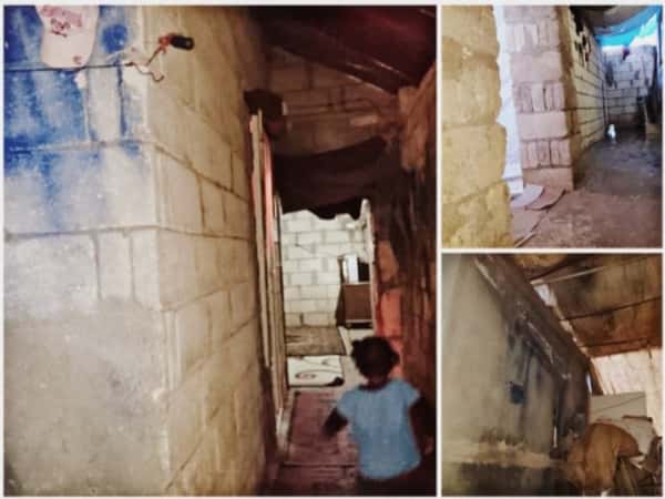 A Displaced Family Living in Tragic Conditions