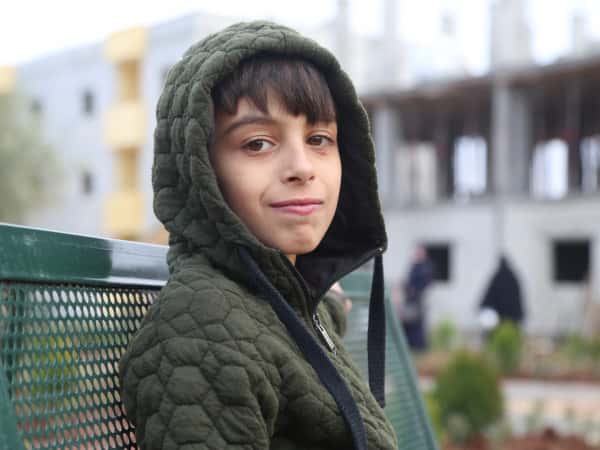 Mohammed is an orphan from Aleppo