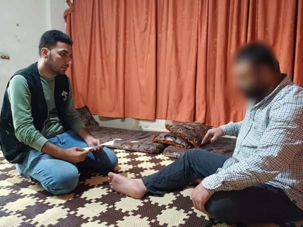 Khalid is in pain! He needs your help!