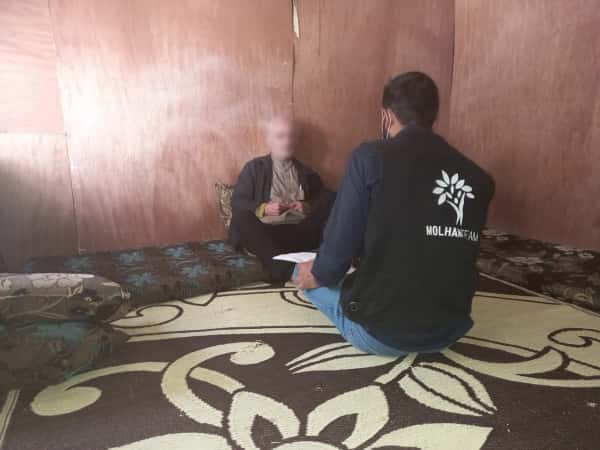 Ahmad is a disabled man who needs living basics.