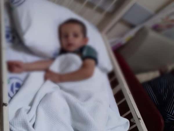 A child with Leukemia