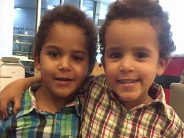 عيد ميلاد أمين وأيمن