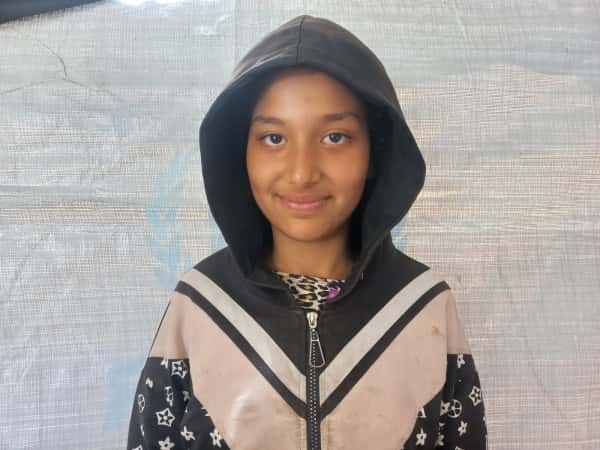 Jana is a child who is orphaned by the war in Gaza.