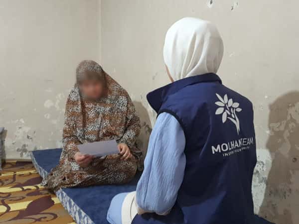 Fatima has no breadwinner except for her orphaned grandchildren.