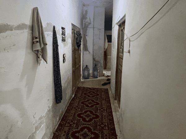 Basem's family lives in very poor conditions without a breadwinner.