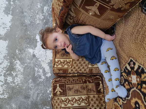 A child with cerebral atrophy in need of help