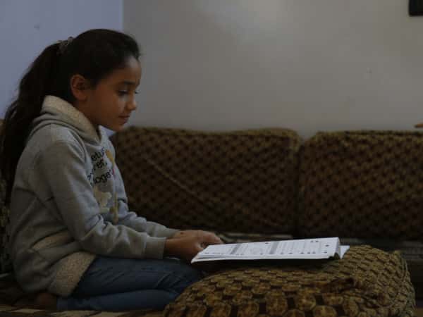 Jana is a girl from Aleppo
