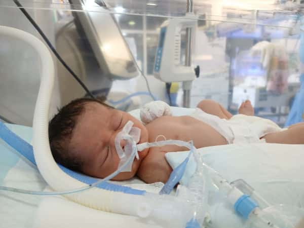 From his mother's womb to the incubator, without her even seeing or holding him!