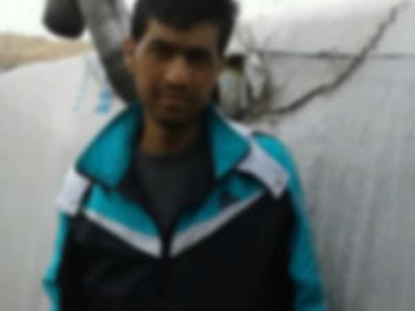 A refugee suffering from kidney failure