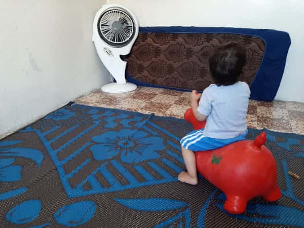 Abdul-Rahman, an orphan from Aleppo