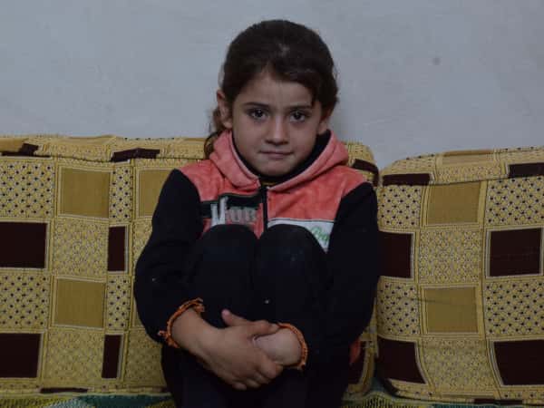 شيماء طفلة يتيمة من محافظة إدلب