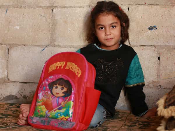 Yara is an orphan girl from Idlib