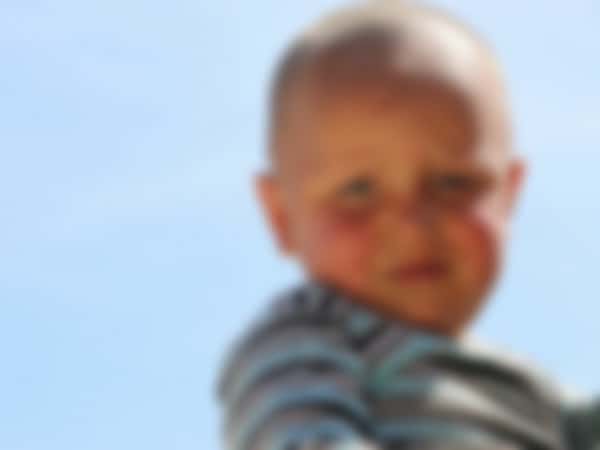 Hisham, a child fighting cancer