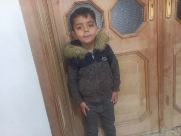Shalash, an orphan from Idlib
