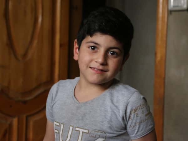 Samer is an orphan from Idlib