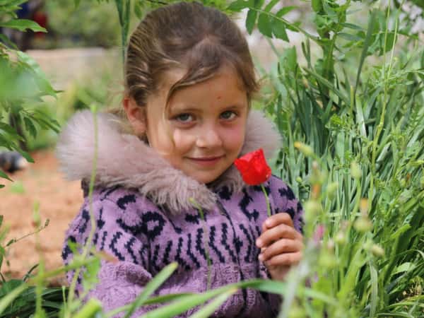 Fatima Al-Zahraa is an orphan child from Aleppo