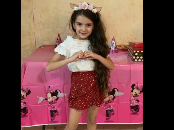 عيد ميلاد بنت اختي لانا بهاد اليوم راح اتم عامها السابع حبيت  انا ولانا نشارحوفرحتها مع الاطغال ويكونو جزء بهيك يوم ندخل الفرح على قلوبهن