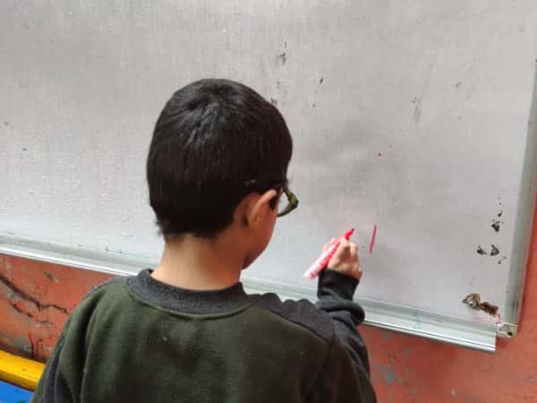 Ibrahim, an orphan from Idlib