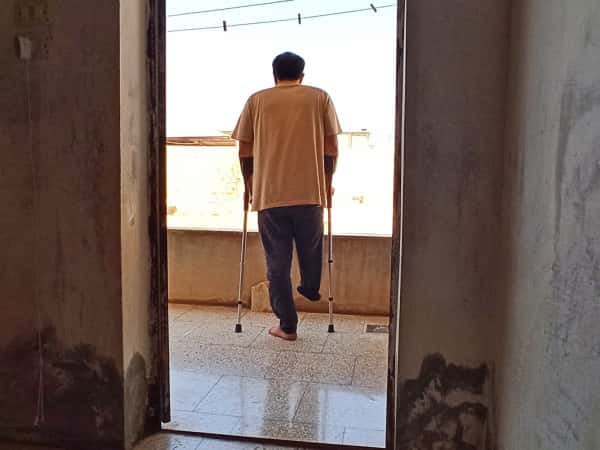 He feels helpless as he is unable to secure his family’s needs.