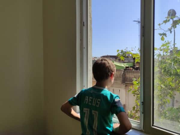 Mahmoud ist ein Waisenkind aus Aleppo