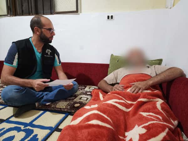 Worries and diseases kill Mamdouh daily!