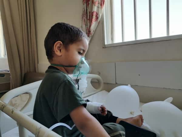 Muhammad is waiting for your donations to recover from his illness and return a smile to his tired face