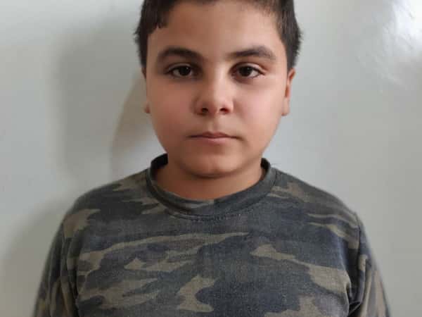 Abdullah, A child who lost his parents