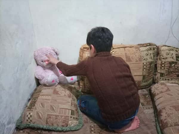 Othman, an orphan from Aleppo
