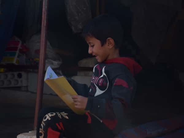 Radwan is an orphaned boy