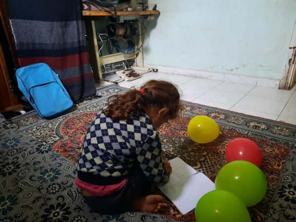 Khadija, an orphan from Idlib