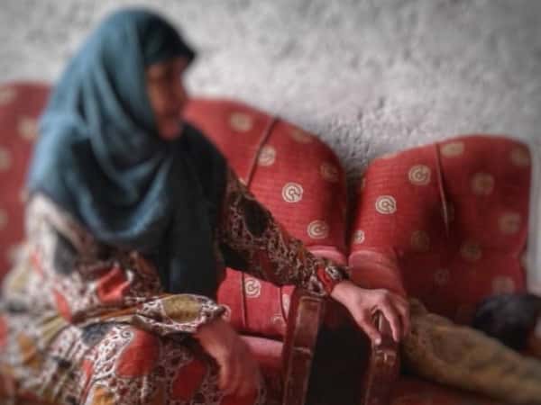 A woman with severe hearing loss