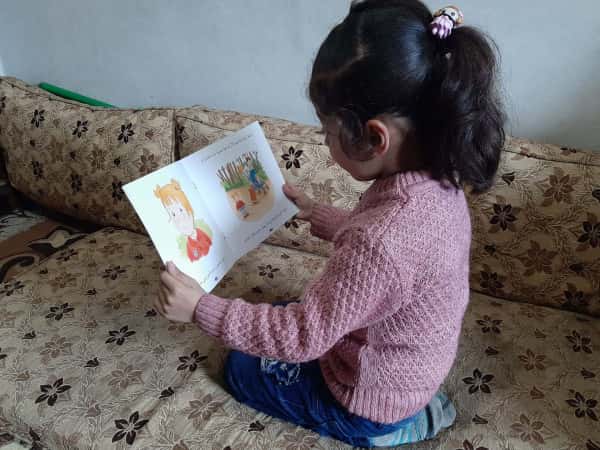 Rama is an orphan girl from Aleppo