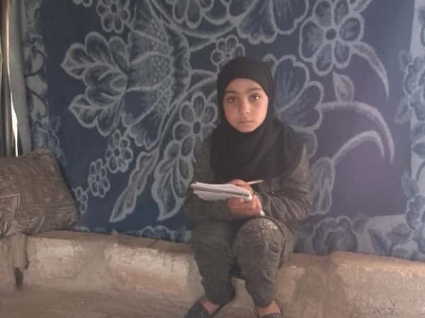 Sawsan is orphaned and needs your generous help