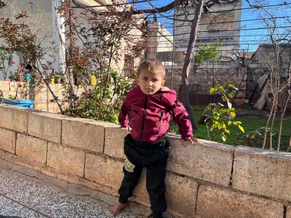 Suffering from pain since the day he was born!