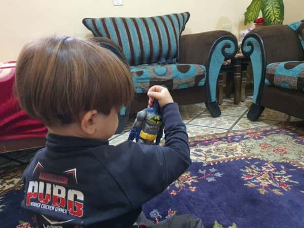 Abdullah, an orphan from Aleppo