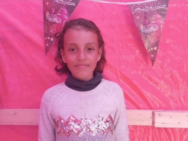 Aya is a Gazan orphan girl.