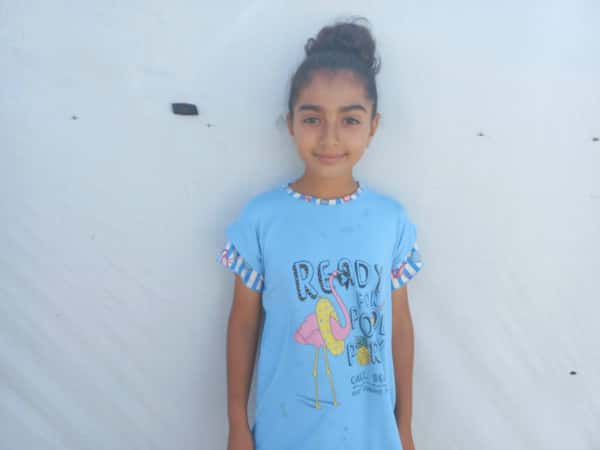 Tala is an orphan girl from Gaza.