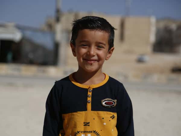 Abdullah is an orphan from Homs