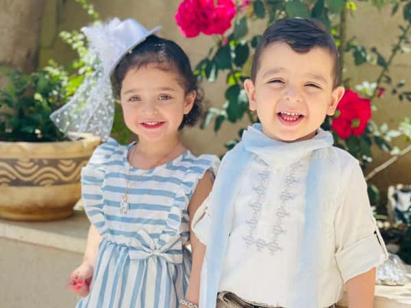 عيد ميلاد التوأم أمير ورسيل سليمان