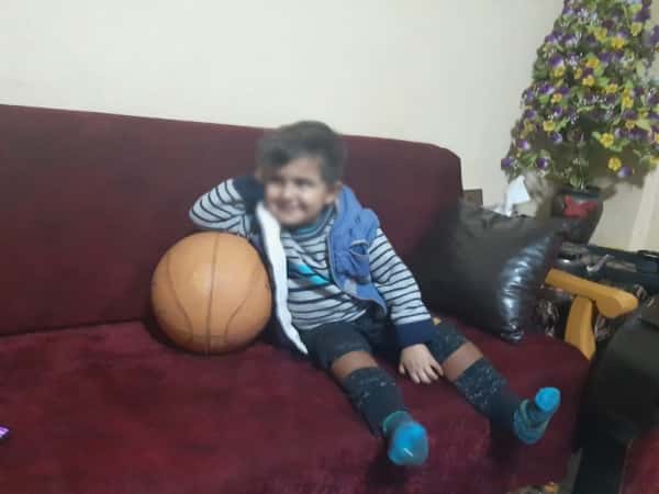 Mahmoud is a child with liver disease
