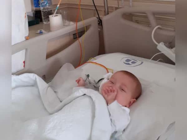 An infant with Leukemia